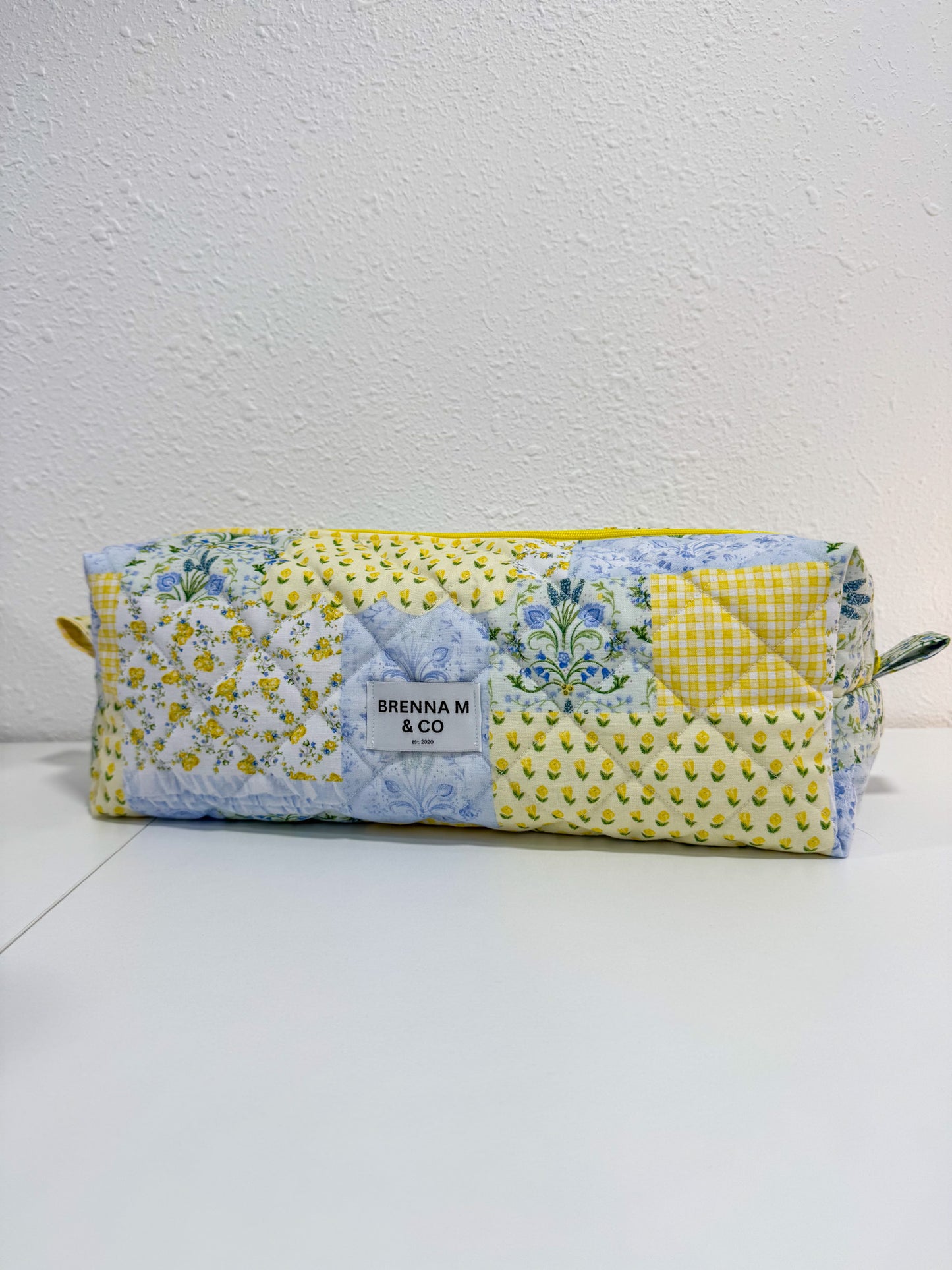 Yellow & Blue Picnic Hot Tools Bag