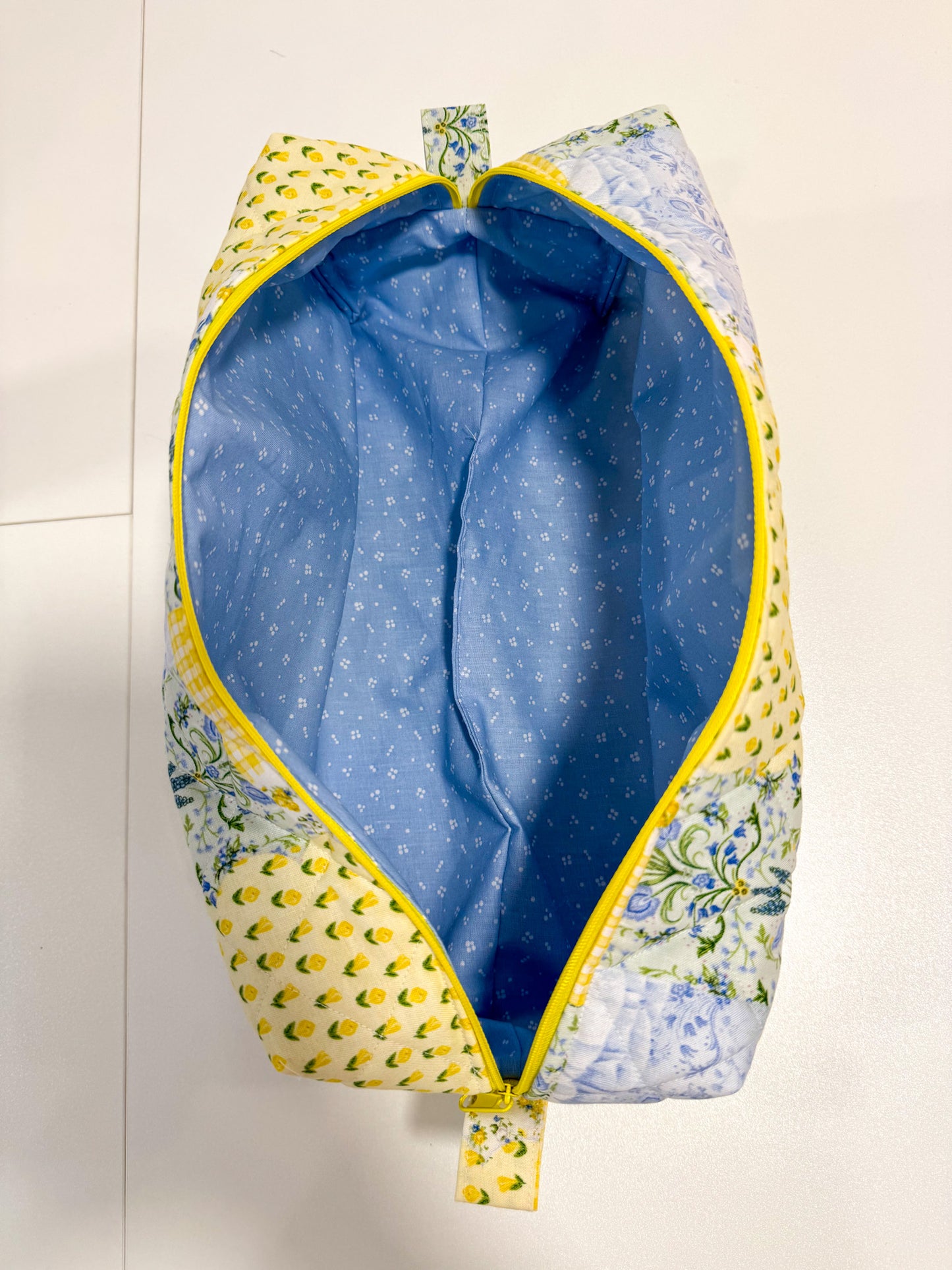 Yellow & Blue Picnic Hot Tools Bag