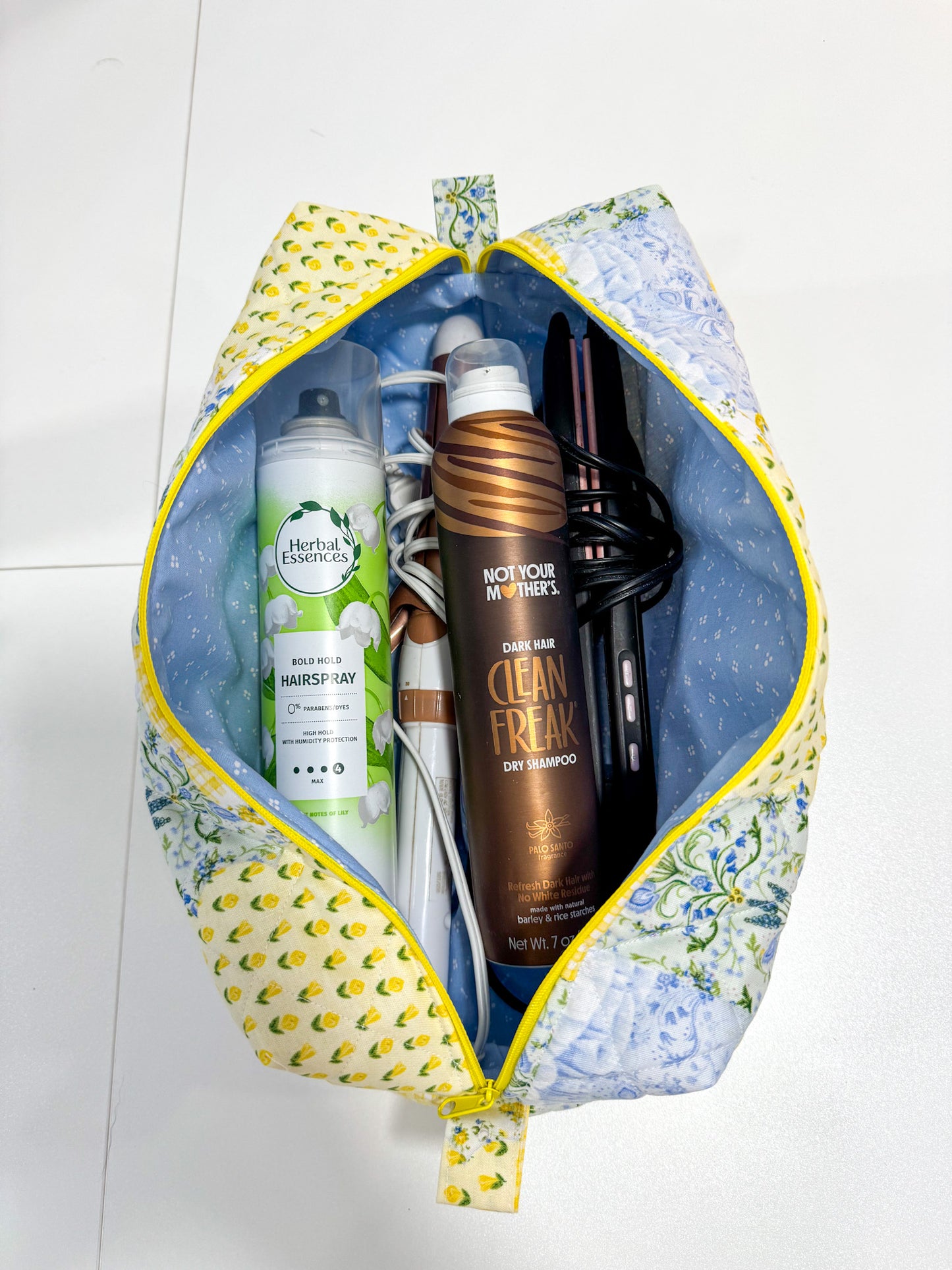 Yellow & Blue Picnic Hot Tools Bag