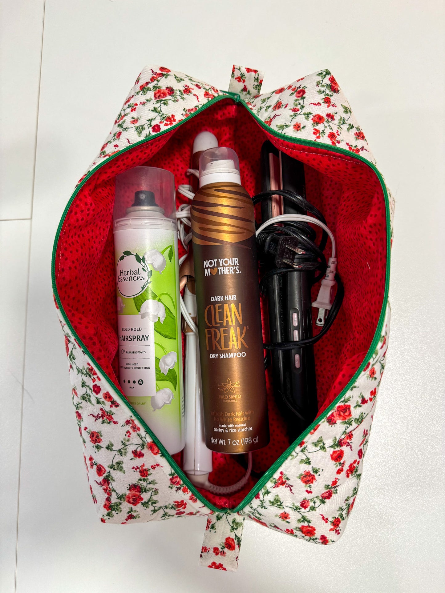 Red Roses Hot Tools Bag