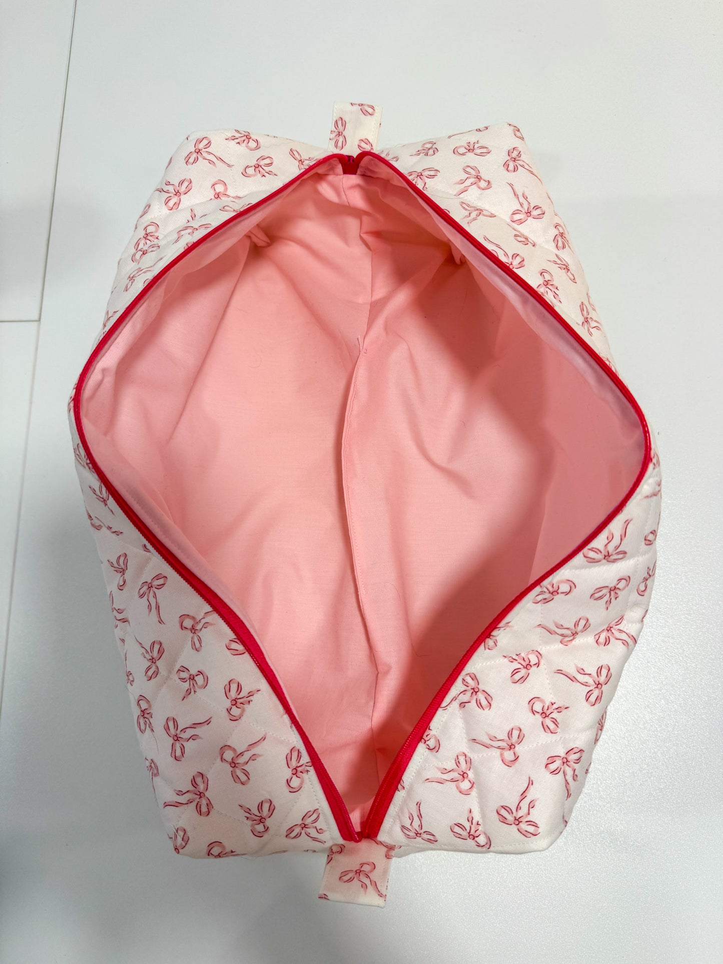 Mini Pink Bows Hot Tools Bag