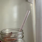 Colorful Straight Glass Straw