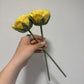 Crochet Yellow Rose Flower