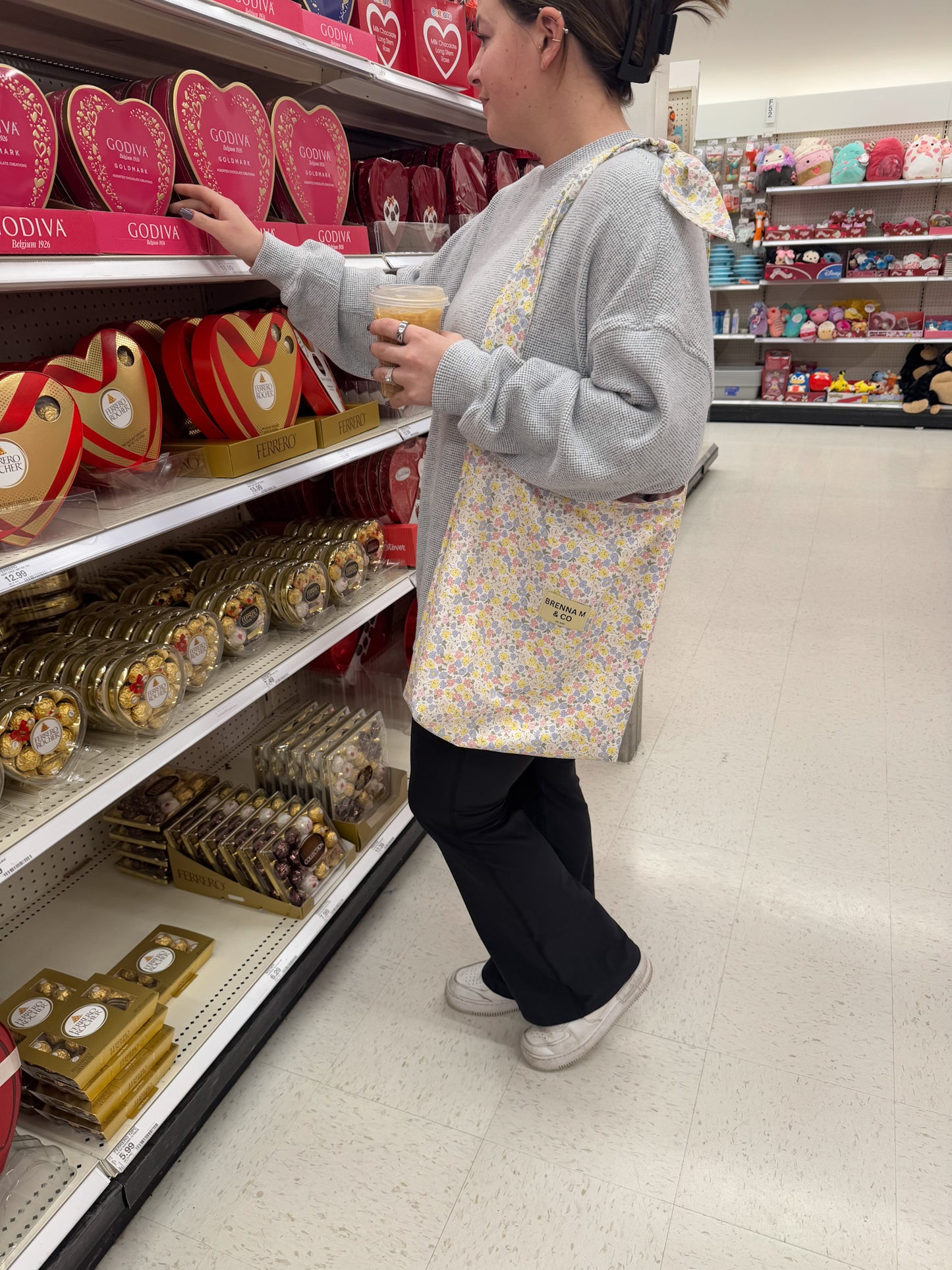 Pastel Floral Tote Bag