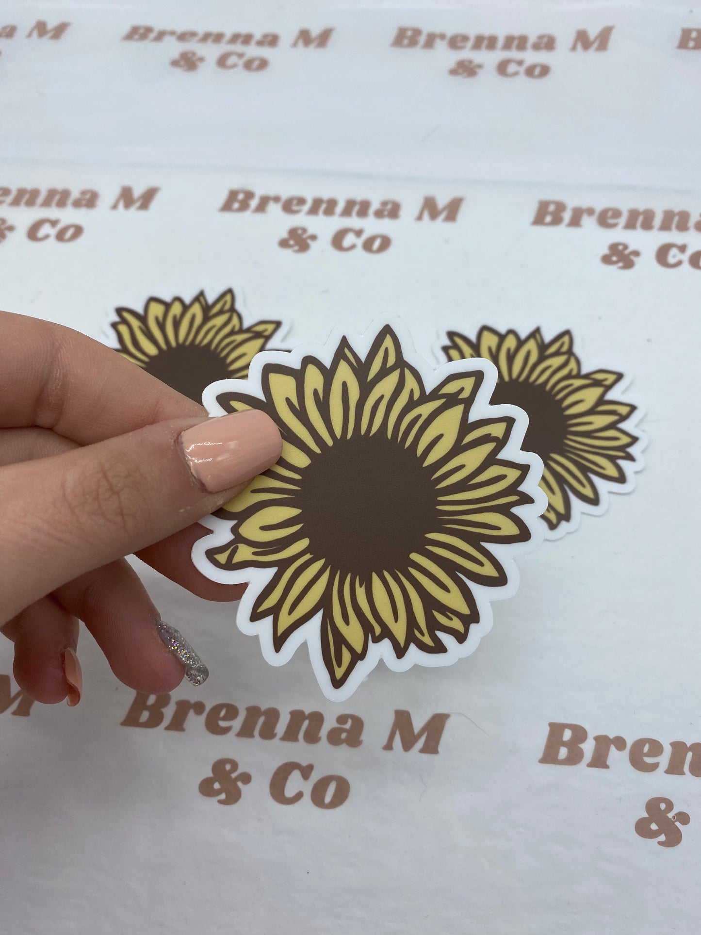 Sunflower Sticker