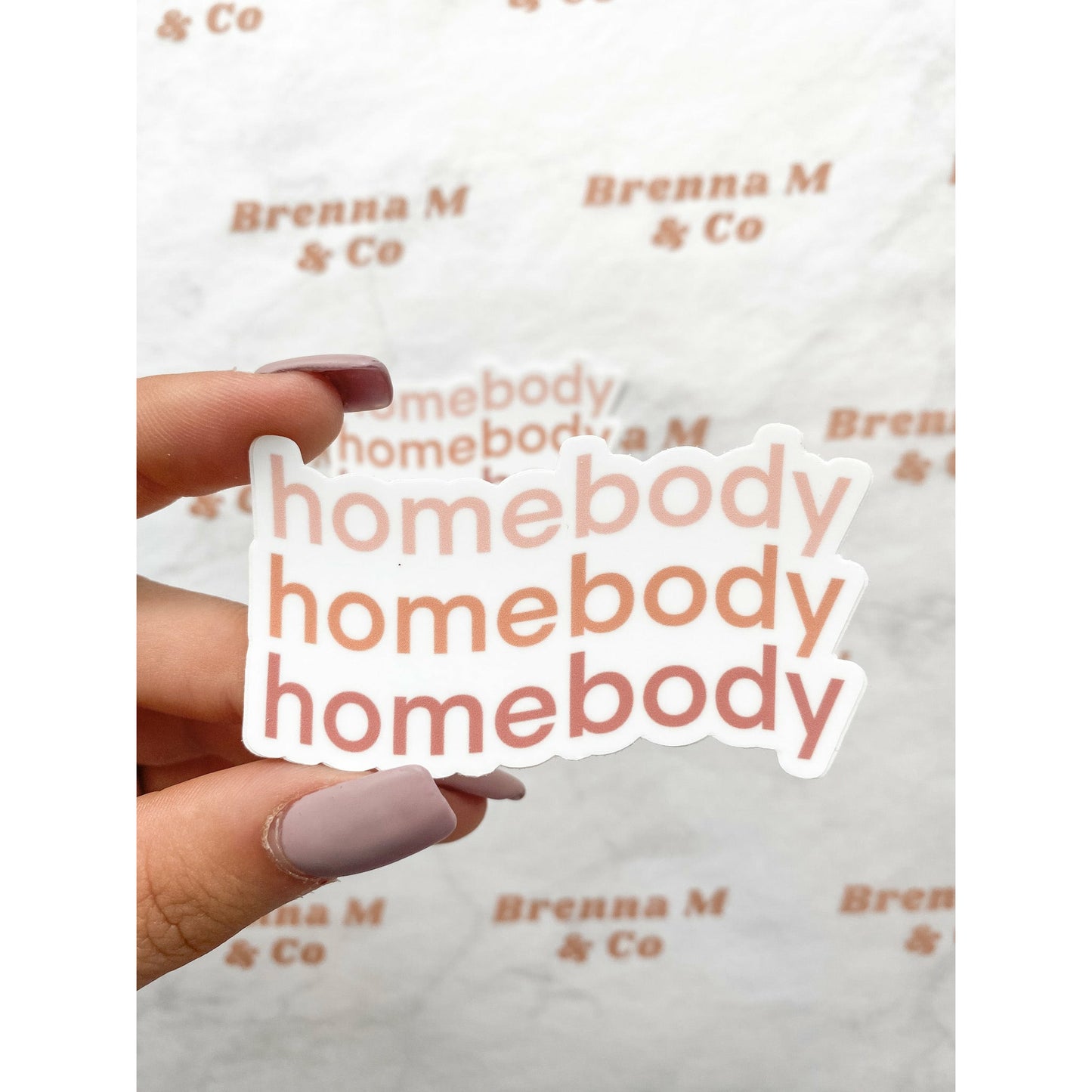 Homebody Sticker