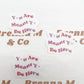 Clear You Are Meant To Be Here Sticker