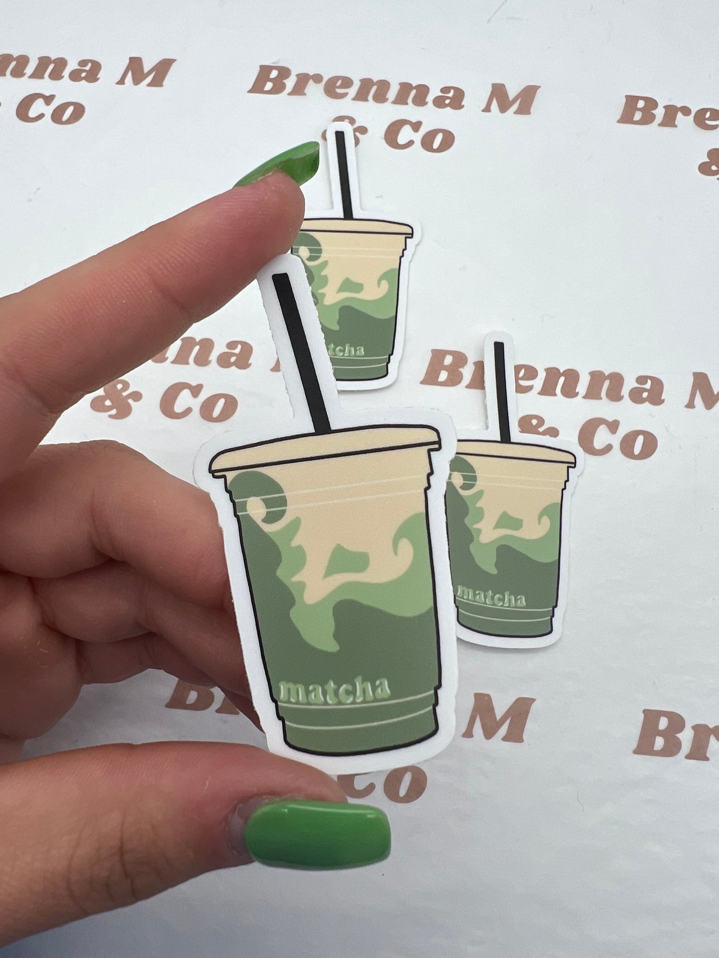 Matcha Drink Sticker