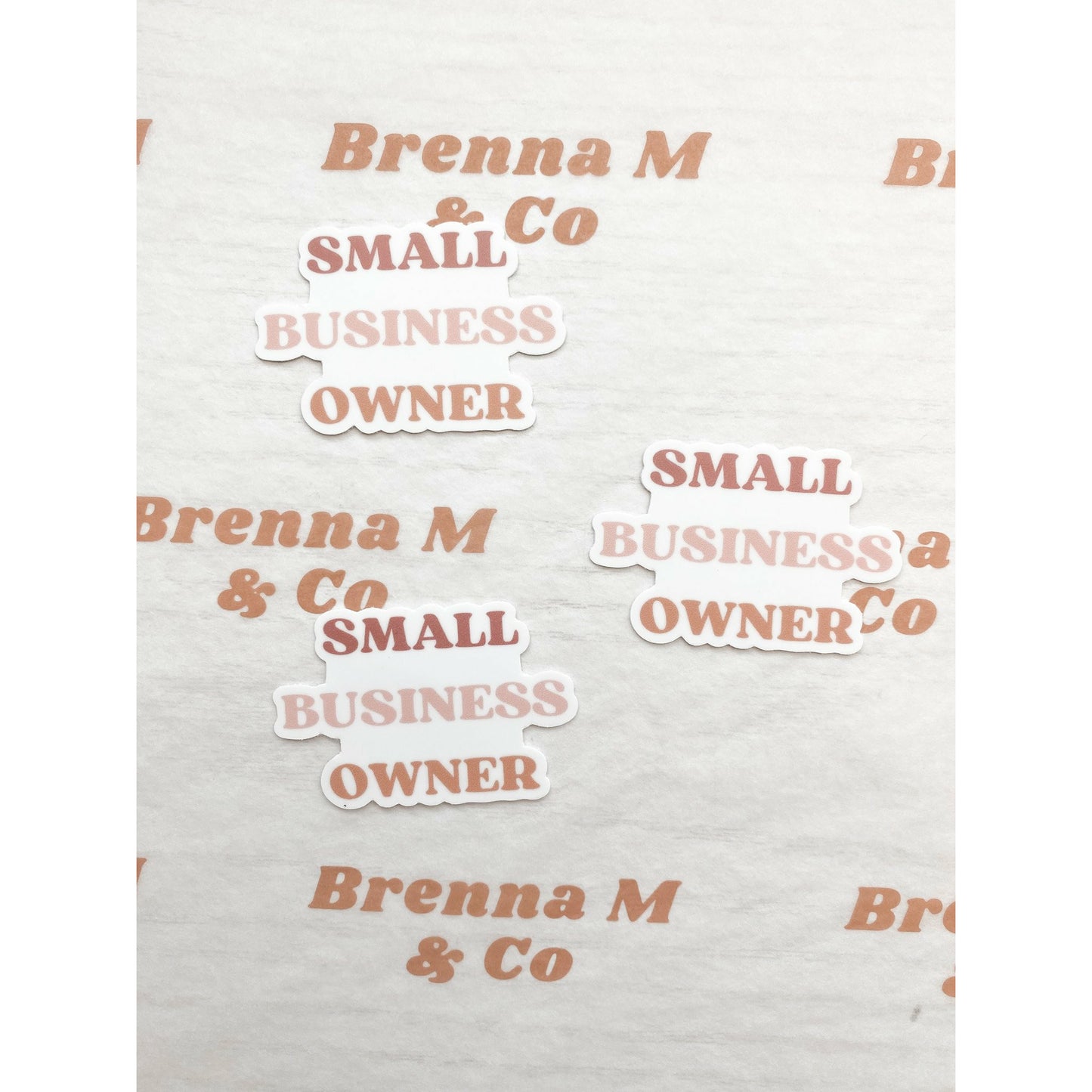 Small Business Owner Sticker