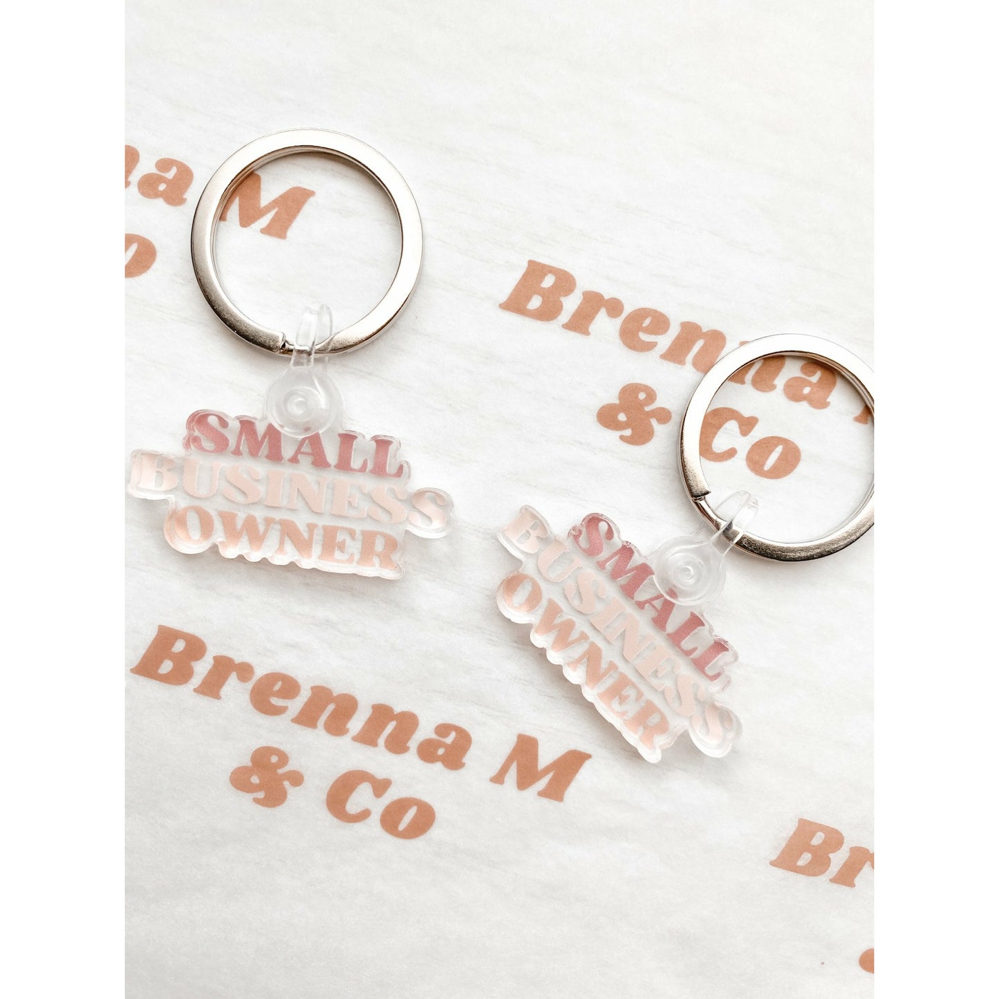 Small Business Owner Keychain