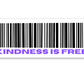 Kindness Is Free Sticker
